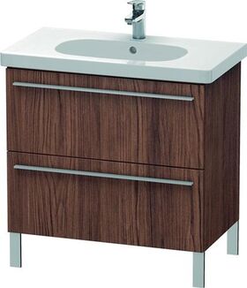 Duravit Waschtischunterbau X-LARGE 800x470x668mm nussbaum dunkel