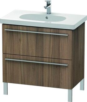 Duravit Waschtischunterbau X-LARGE 800x470x668mm nussbaum natur