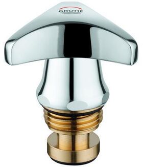 Grohe Oberteil 1/2" Trecorn-Griff Mark rot chr