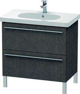 Duravit Waschtischunterbau X-LARGE 800x470x668mm eiche dunkel gebürstet