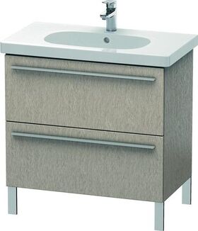 Duravit Waschtischunterbau X-LARGE 800x470x668mm eiche kaschmir