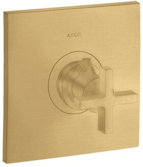 Thermostat HOGHFLOW AXOR CITTERIO 59 l/m UP m KreGr brushed gold optic