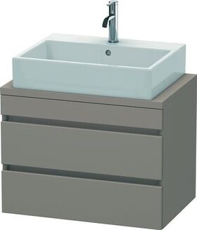 Duravit Konsolenunterschrank DURASTYLE 512x700x478mm basalt matt/basalt matt