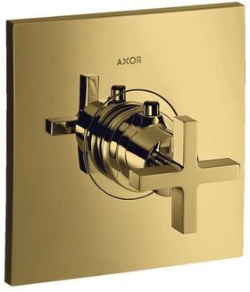 Thermostat HOGHFLOW AXOR CITTERIO 59 l/m UP m KreGr polished gold optic