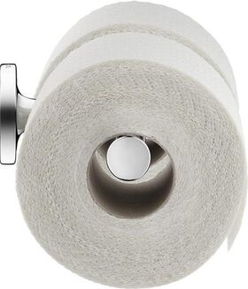 Duravit Papierrollenhalter STARCK T doppelt, ohne Deckel chrom