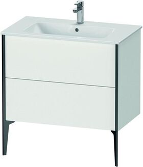 Duravit Waschtischunterbau XVIU 594x810x480mm Prof. sw matt weiß matt