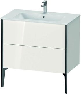 Duravit Waschtischunterbau XVIU 594x810x480mm Prof. sw ma weiß hochglanz