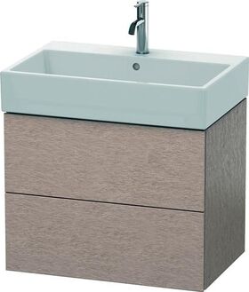 Duravit Waschtischunterbau L-CUBE 544x684x459mm eiche kaschmir