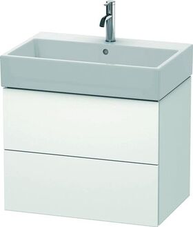 Duravit Waschtischunterbau L-CUBE 544x684x459mm weiß matt