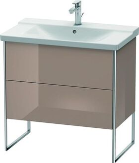 Duravit Waschtischunterbau XSQUARE 805x810x473mm cappuccino hochglanz