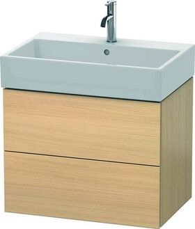 Duravit Waschtischunterbau L-CUBE 544x684x459mm mediterrane eiche