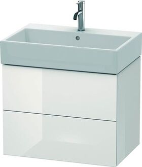 Duravit Waschtischunterbau L-CUBE 544x684x459mm weiß hochglanz