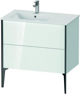 Duravit Waschtischunterbau XVIU 594x810x480mm Prof. sw ma weiß hochglanz