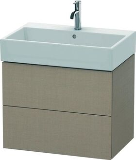 Duravit Waschtischunterbau L-CUBE 544x684x459mm leinen