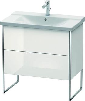 Duravit Waschtischunterbau XSQUARE 805x810x473mm weiß hochglanz