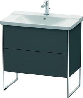 Duravit Waschtischunterbau XSQUARE 805x810x473mm graphit matt