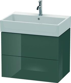 Duravit Waschtischunterbau L-CUBE 544x684x459mm dolomiti grey hochglanz