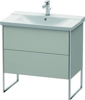 Duravit Waschtischunterbau XSQUARE 805x810x473mm betongrau matt