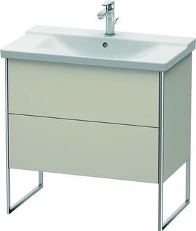 Duravit Waschtischunterbau XSQUARE 805x810x473mm taupe matt