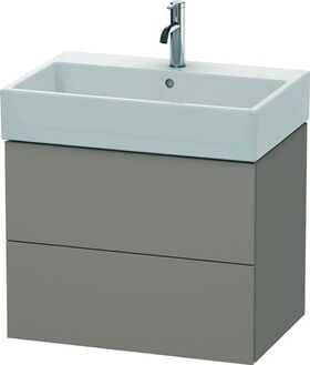 Duravit Waschtischunterbau L-CUBE 544x684x459mm basalt matt