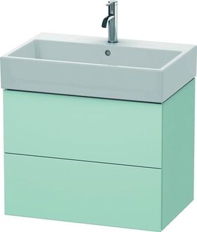 Duravit Waschtischunterbau L-CUBE 544x684x459mm lichtblau matt