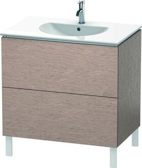 Duravit Waschtischunterbau L-CUBE 534x820x704mm eiche kaschmir