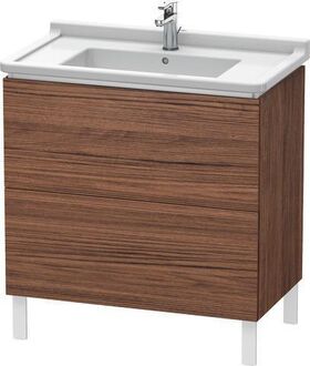 Duravit Waschtischunterbau L-CUBE 469x820x712mm stone blue hochglanz