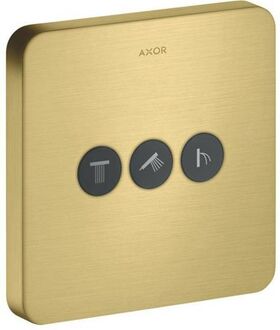 Ventil SHOWERSELECT SOFT AXOR UP für 3 Verbraucher brushed brass