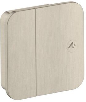 Abstellventil AXOR ONE DN 15, Unterputz brushed nickel