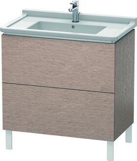 Duravit Waschtischunterbau L-CUBE 469x820x712mm eiche kaschmir