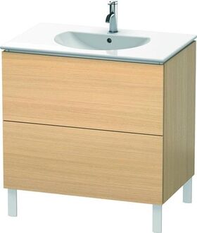 Duravit Waschtischunterbau L-CUBE 534x820x704mm mediterrane eiche