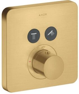 Thermostat SHOWERSELECT SOFT AXOR UP für 2 Verbraucher brushed gold optic