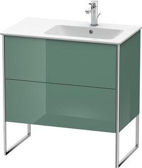 Duravit Waschtischunterbau XSQUARE 832x810x478mm Be rechts weiß supermatt