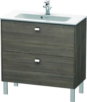 Duravit WT-Unterbau BRIOSO COMPACT Griffe chrom 683x820x389mm pine terra