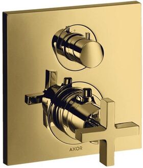 Thermostat AXOR CITTERIO UP m Ab-/Umstellv. u KreGr pol. go optic