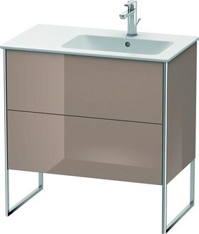 Duravit Waschtischunterbau XSQUARE 832x810x478mm Be re cappuccino hochglanz