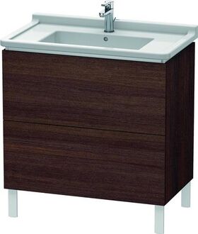 Duravit Waschtischunterbau L-CUBE 469x820x712mm kastanie dunkel