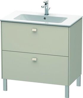 Duravit Waschtischunterbau BRIOSO Griffe Frontfarbe 683x820x479mm ta matt