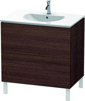 Duravit Waschtischunterbau L-CUBE 534x820x704mm kastanie dunkel