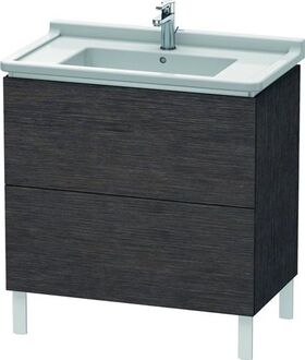 Duravit Waschtischunterbau L-CUBE 469x820x712mm eiche dunkel gebürstet