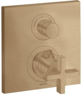 Thermostat AXOR CITTERIO UP m Ab-/Umstellv. u KreGr bru bronze