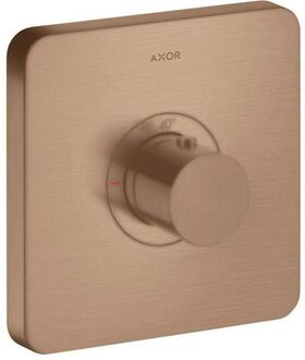 Thermostat SHOWERSELECT SOFT AXOR Highflow, Unterputz brushed red gold