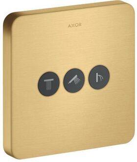 Ventil SHOWERSELECT SOFT AXOR UP für 3 Verbraucher brushed gold optic