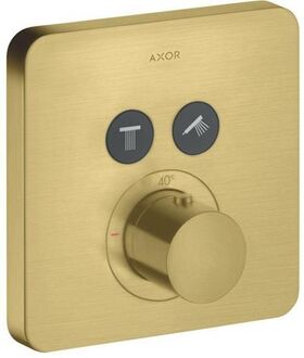 Thermostat SHOWERSELECT SOFT AXOR UP für 2 Verbraucher brushed brass