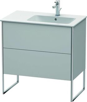 Duravit Waschtischunterbau XSQUARE 832x810x478mm Be re No weiß seidenmatt