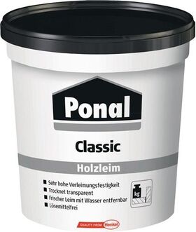 Holzleim Classic 760g EN 204: D1,D2 Dose PONAL