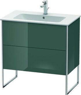 Duravit Waschtischunterbau XSQUARE 832x810x478mm dolomiti grey hochglanz