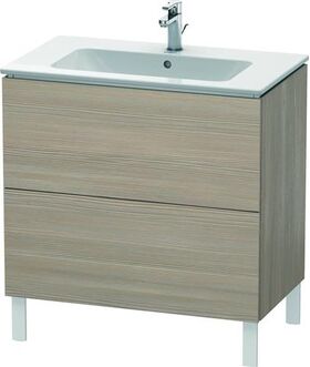 Duravit Waschtischunterbau L-CUBE 820x481x704mm pine silver