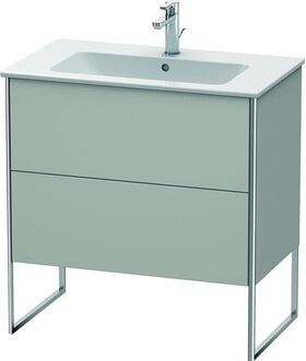 Duravit Waschtischunterbau XSQUARE 832x810x478mm betongrau matt