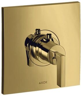 Thermostat HIGHFLOW AXOR CITTERIO 59 l/m UP m HGri polished gold optic